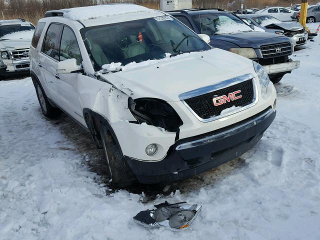 1GKER23788J271835 - 2008 GMC ACADIA SLT თეთრი ფოტო 1