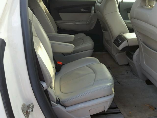 1GKER23788J271835 - 2008 GMC ACADIA SLT WHITE photo 6