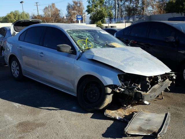 3VW2K7AJ8EM217283 - 2014 VOLKSWAGEN JETTA BASE 银色 照片 1