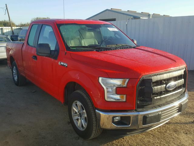 1FTEX1C82GFA51015 - 2016 FORD F150 SUPER RED photo 1