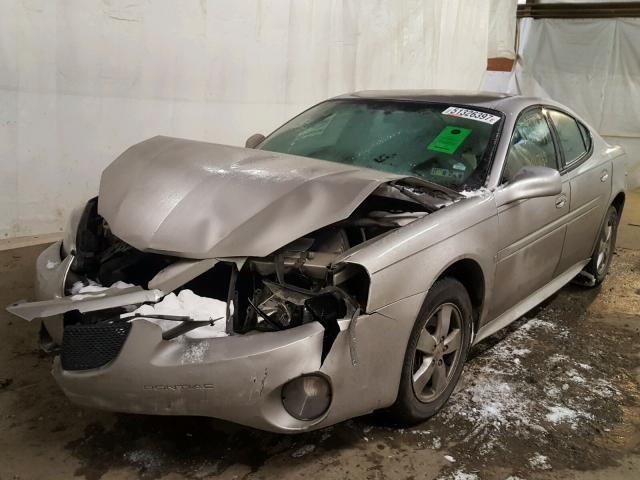 2G2WP552071150268 - 2007 PONTIAC GRAND PRIX ვერცხლისფერი ფოტო 2