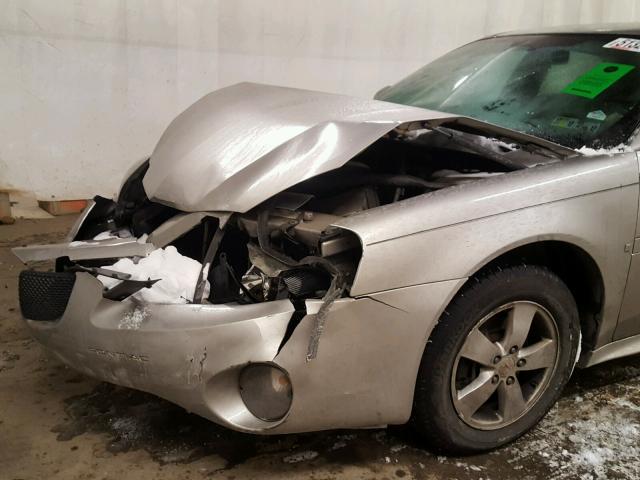 2G2WP552071150268 - 2007 PONTIAC GRAND PRIX SILVER photo 9