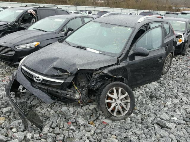 KMHDC8AE6CU152682 - 2012 HYUNDAI ELANTRA TO BLACK photo 2