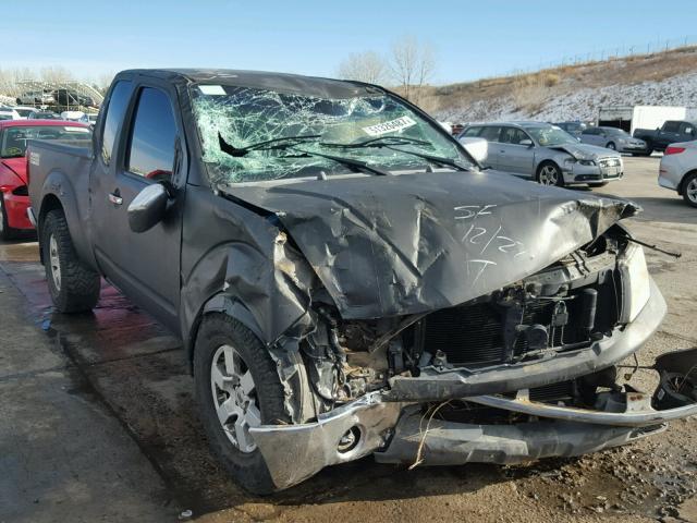 1N6AD06W65C447892 - 2005 NISSAN FRONTIER K GRAY photo 1