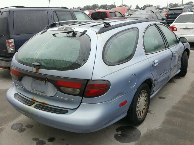 1MEFM55U6WA619095 - 1998 MERCURY SABLE LS BLUE photo 4