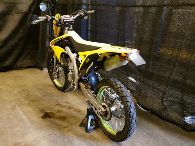 JS1RJ42C9H2100403 - 2017 SUZUKI RM-Z250 YELLOW photo 3