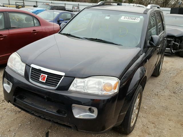 5GZCZ53407S867278 - 2007 SATURN VUE BLACK photo 2