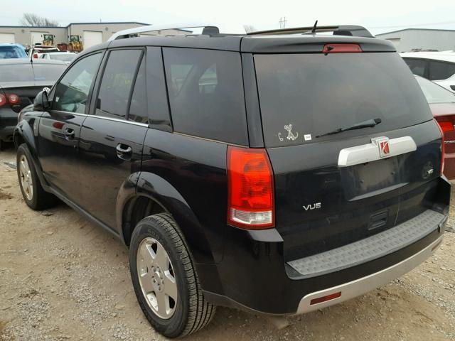 5GZCZ53407S867278 - 2007 SATURN VUE BLACK photo 3