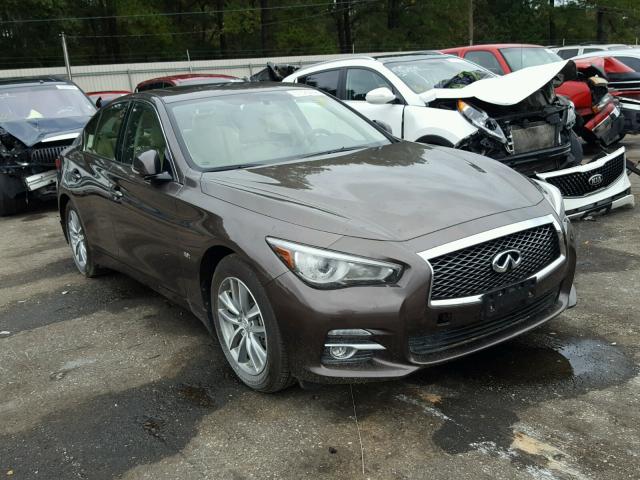 JN1EV7AP2HM740877 - 2017 INFINITI Q50 PREMIU BROWN photo 1