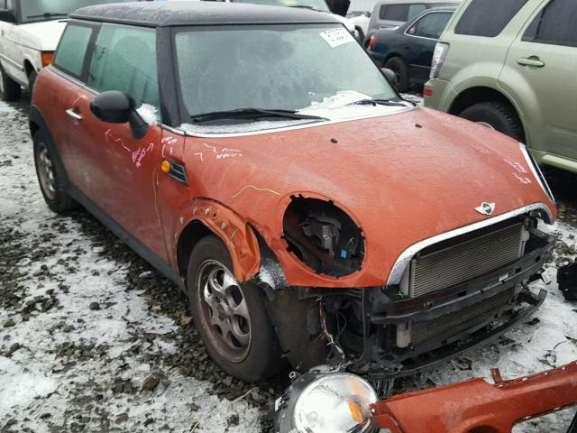 WMWSU3C58CT540590 - 2012 MINI COOPER ORANGE photo 1