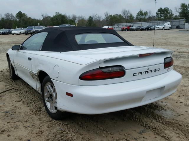 2G1FP32S2S2121399 - 1995 CHEVROLET CAMARO WHITE photo 3