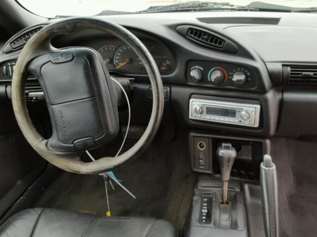 2G1FP32S2S2121399 - 1995 CHEVROLET CAMARO WHITE photo 9