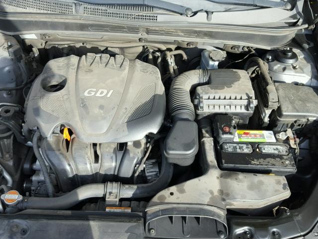 5NPEB4AC9BH056847 - 2011 HYUNDAI SONATA GLS GRAY photo 7