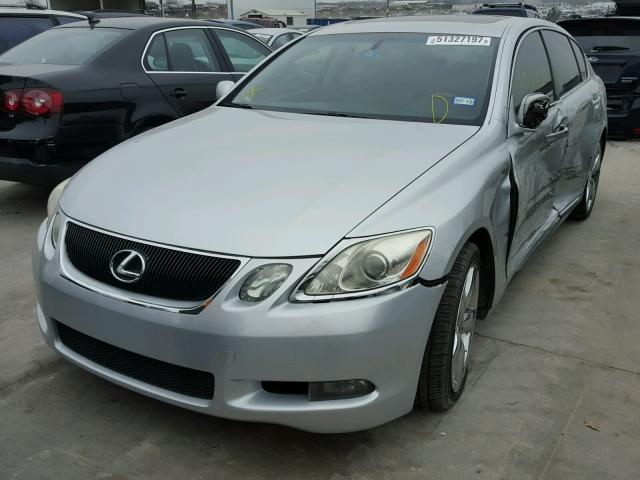 JTHBE96S870021453 - 2007 LEXUS GS 350 SILVER photo 2