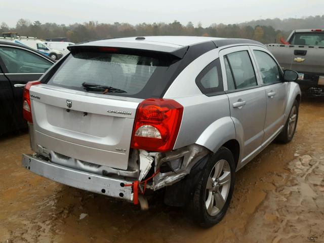 1B3CB4HA2AD533927 - 2010 DODGE CALIBER SX SILVER photo 4