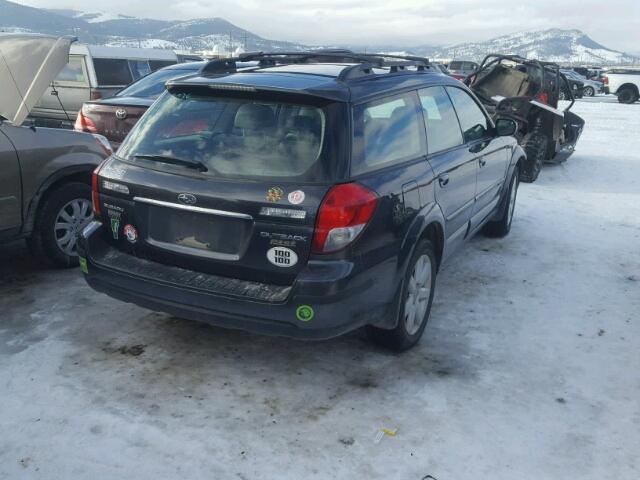 4S4BP62CX87330578 - 2008 SUBARU OUTBACK 2. SILVER photo 4