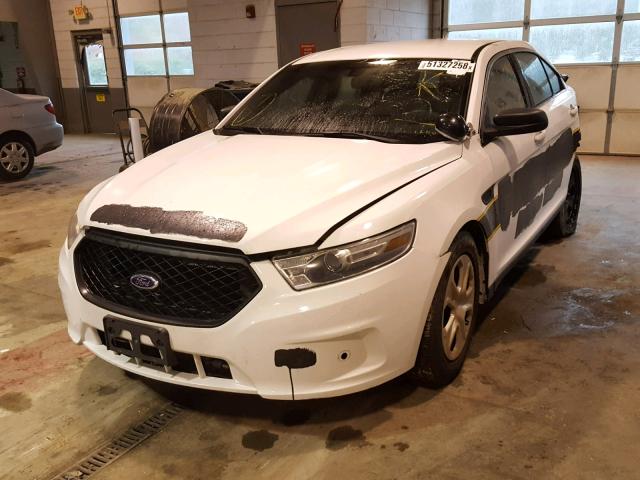 1FAHP2L80DG212685 - 2013 FORD TAURUS POL WHITE photo 2