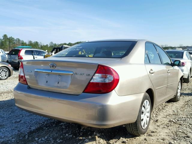 4T1BE32K95U422371 - 2005 TOYOTA CAMRY LE თაფლისფერი ფოტო 4