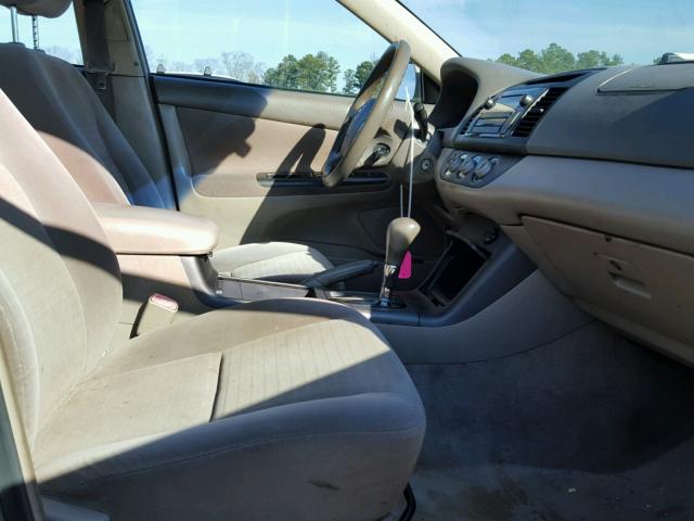 4T1BE32K95U422371 - 2005 TOYOTA CAMRY LE თაფლისფერი ფოტო 5