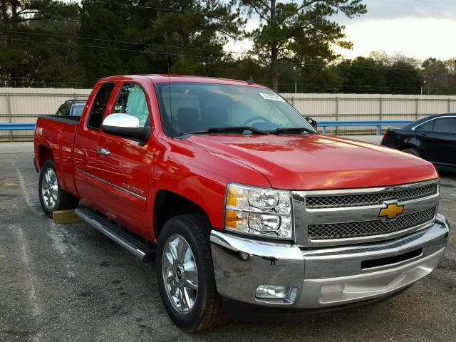 1GCRCSE05CZ296393 - 2012 CHEVROLET SILVERADO RED photo 1