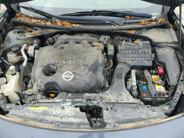 1N4AA5AP0AC853417 - 2010 NISSAN MAXIMA S GRAY photo 7