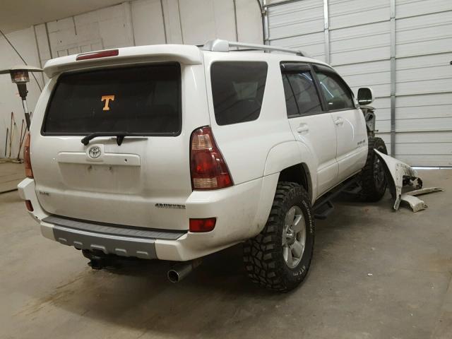 JTEBT17R440032901 - 2004 TOYOTA 4RUNNER LI WHITE photo 4