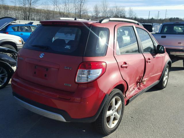 JS2YB417595100911 - 2009 SUZUKI SX4 TOURIN RED photo 4