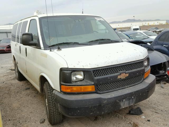 1GNZGXFA9C1160458 - 2012 CHEVROLET EXPRESS G3 WHITE photo 1