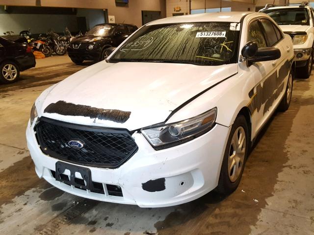 1FAHP2L88DG175899 - 2013 FORD TAURUS POL WHITE photo 2