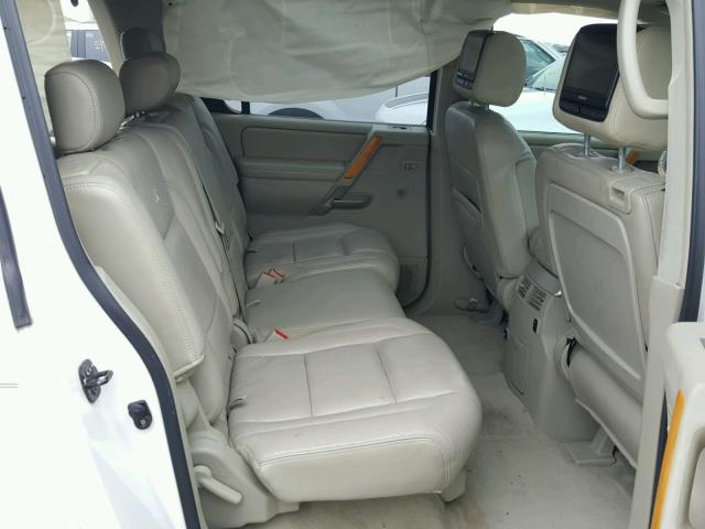 5N3AA08A64N812428 - 2004 INFINITI QX56 WHITE photo 6