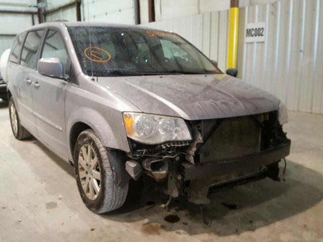 2C4RC1BG9ER126322 - 2014 CHRYSLER TOWN & COU GRAY photo 1