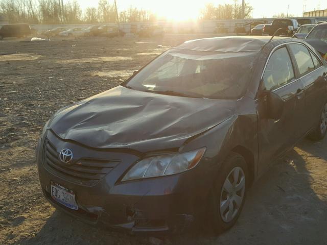 4T4BE46K29R086333 - 2009 TOYOTA CAMRY BASE CHARCOAL photo 2