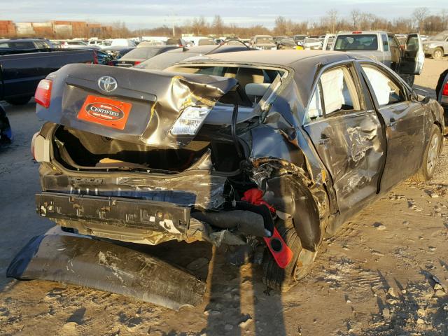 4T4BE46K29R086333 - 2009 TOYOTA CAMRY BASE CHARCOAL photo 4