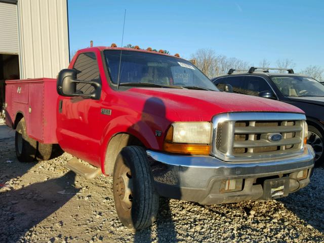 1FDWF36F8XEC15205 - 1999 FORD F350 SUPER RED photo 1