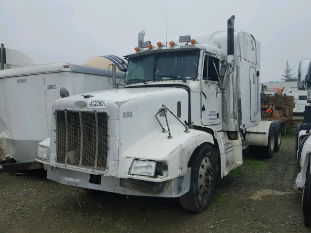 1XPCDB9X5XD493642 - 1999 PETERBILT 377 WHITE photo 2