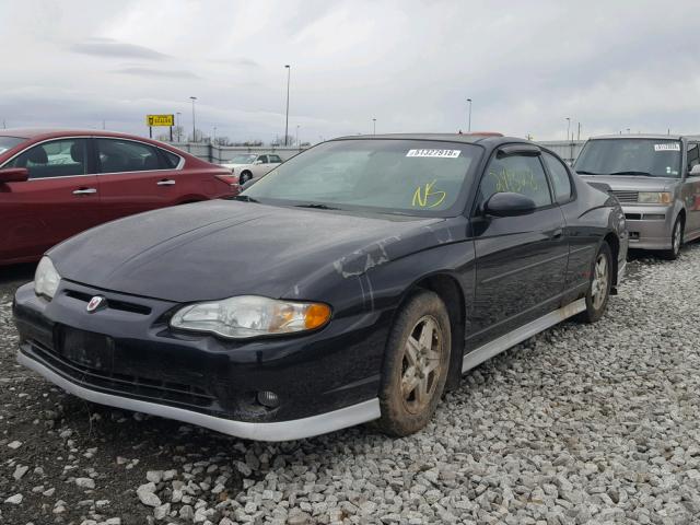 2G1WX12K939236529 - 2003 CHEVROLET MONTE CARL BLACK photo 2