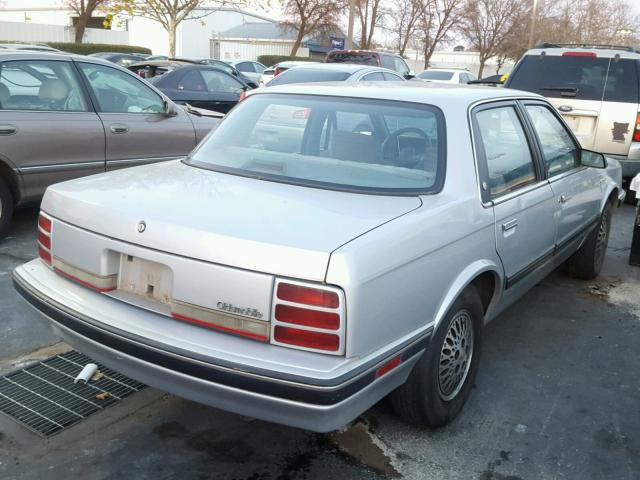 1G3AL54N7N6315400 - 1992 OLDSMOBILE CUTLASS CI Gümüş foto 4