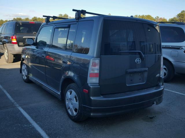 JTLKT324450218410 - 2005 TOYOTA SCION XB GREEN photo 3