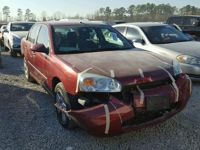 1G1ZT51846F142589 - 2006 CHEVROLET MALIBU LT BURGUNDY photo 1