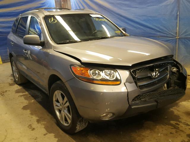 5NMSH73E98H151304 - 2008 HYUNDAI SANTA FE S GRAY photo 1