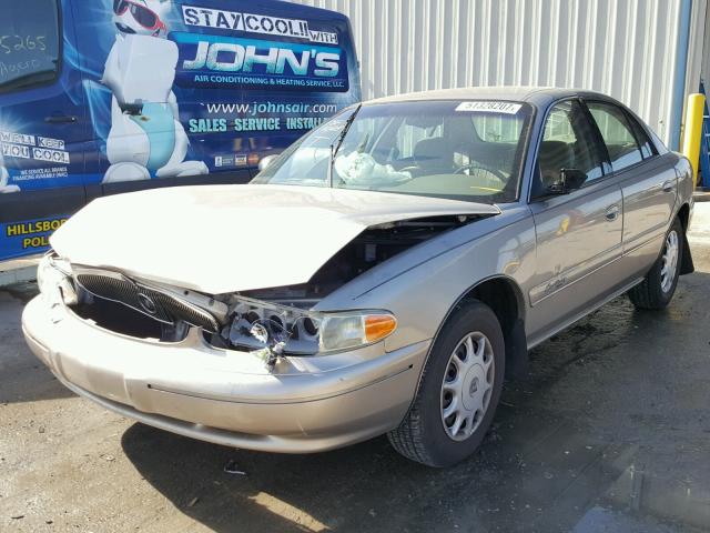 2G4WS52M1X1562405 - 1999 BUICK CENTURY CU BEIGE photo 2