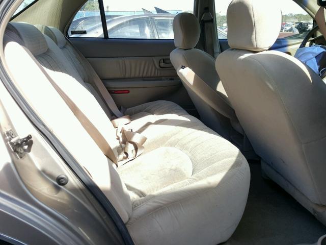 2G4WS52M1X1562405 - 1999 BUICK CENTURY CU BEIGE photo 6