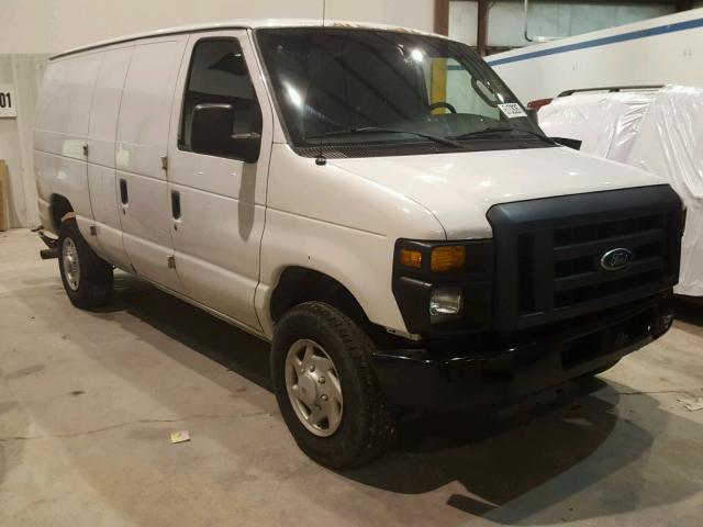 1FTSE34P98DA34980 - 2008 FORD ECONOLINE WHITE photo 1