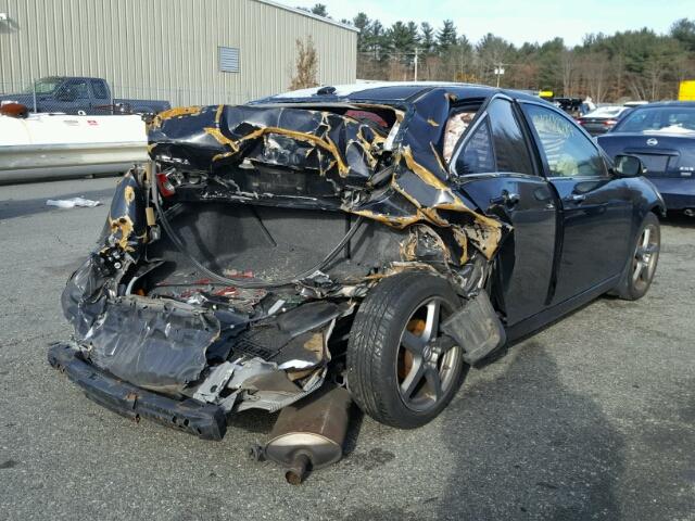 JH4CL96995C004812 - 2005 ACURA TSX BLACK photo 4