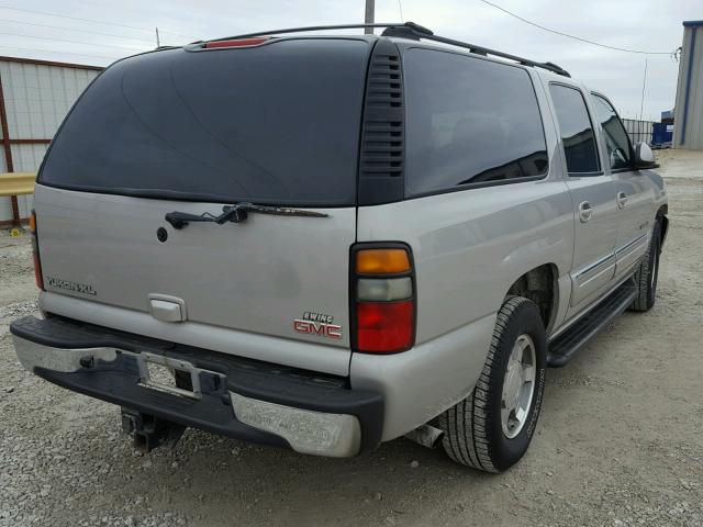 1GKEC16Z95J171649 - 2005 GMC YUKON XL C SILVER photo 4