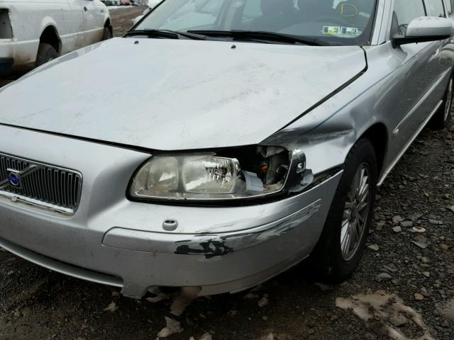 YV1SW612152497737 - 2005 VOLVO V70 SILVER photo 9