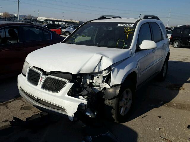 2CKDL43F396231360 - 2009 PONTIAC TORRENT WHITE photo 2