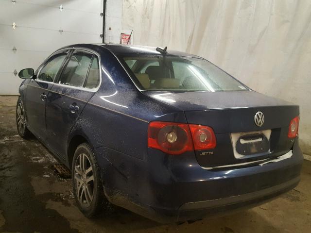 3VWST71K86M717497 - 2006 VOLKSWAGEN JETTA TDI BLUE photo 3