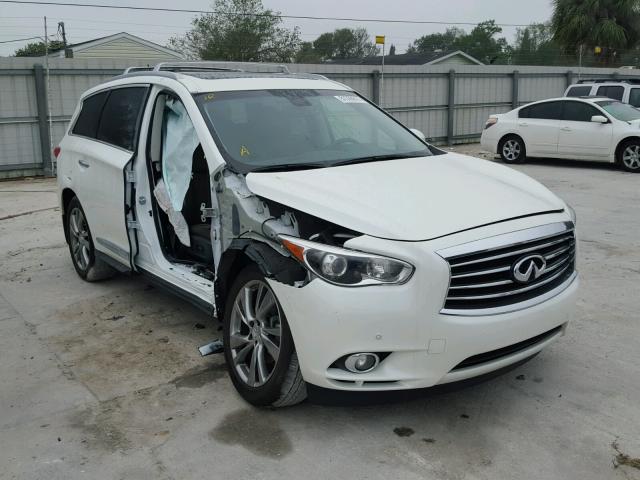 5N1AL0MN2FC520575 - 2015 INFINITI QX60 WHITE photo 1