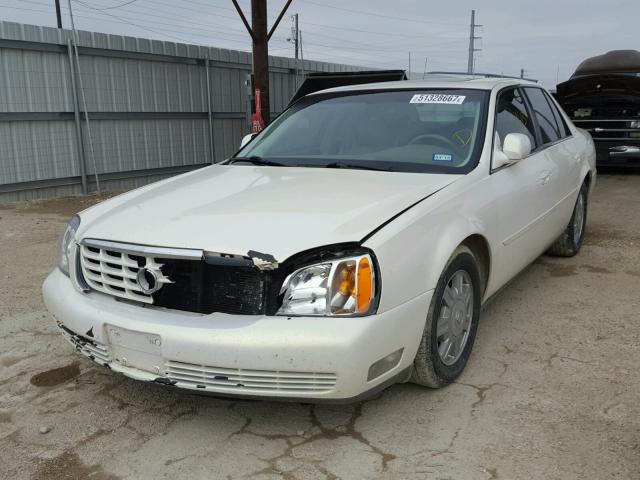 1G6KD54Y44U262275 - 2004 CADILLAC DEVILLE WHITE photo 2